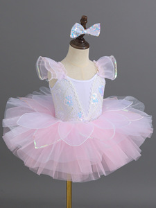 <span class=keywords><strong>Costumi</strong></span> da Balletto per Bambine, Abiti da Principessa con Paillettes per Esibizioni all'Asilo - Product Image 4