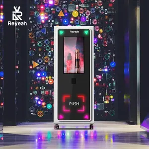 Reyeah Smart Vending Machines For Sale 32 Inches Touch Screen Combo Distributeur Automatique Age Verification Vending Machine