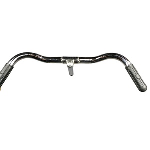 Manillar de <span class=keywords><strong>Bicicleta</strong></span> Urbana Clásica Tradicional, Tipo T, de Acero Cromado de Alta Resistencia, con Barra Integrada - Product Image 4