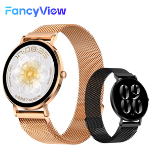 AM28 200mAh 용량 AMOLED 미니 스마트워치 혈중 산소 모니터링(IP68) 음성 어시스턴트 여성 건강 모니터링 지원 - Product Image 2