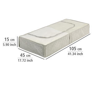 WENKO Unterbettkommode Balance 105x15x45cm taupe - Product Image 3