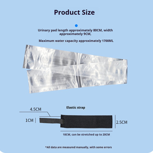 Một túi thu gom nước tiểu nhỏ chống rò rỉ dùng một lần cho người đàn ông lớn tuổi nằm liệt giường - Product Image 6