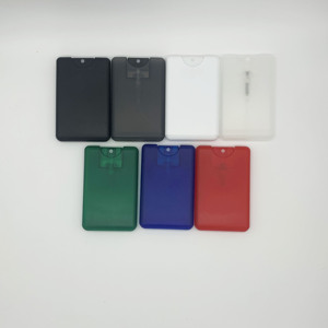 <strong>New</strong> <strong>Design</strong> <strong>Plastic</strong> PE Card Perfume Sanitizer <strong>Sprayer</strong> Bottle Pump 10ml 12ml 15ml 20ml Capacity Screen Printing Cream Water Liquid - Product Image 6