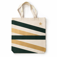 En stock et personnalisable : Sac de rangement saisonnier en textile de coton biologique et fibres végétales, pour Noël, double usage