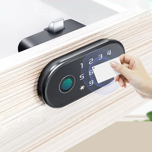 Thông Minh Máy quét mật mã cửa an ninh lưu trữ văn phòng cho Nhà Kỹ thuật số điện tử Vân tay ngăn kéo khóa màn hình cảm ứng đồ nội thất - Product Image 1