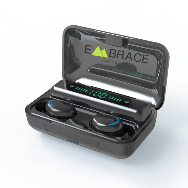 High Version 6 Hours Bluetooth Mini F9 TWS 5.3 True Wireless Earbuds Earphone Sports Gaming Headset With LED Display