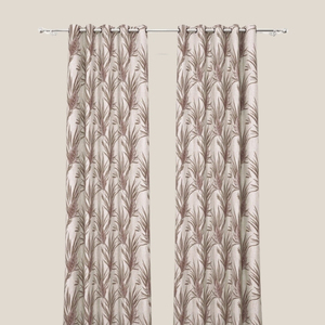 ผ้าม่านผ้าฝ้าย100% สำหรับประตูห้องนั่งเล่นหรูหราพิมพ์ลาย - Product Image 6