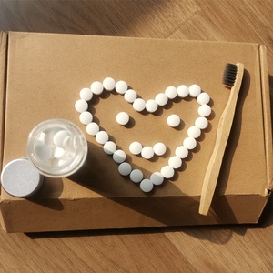 60 <strong>Tabs</strong> Refill Packaging Toothpaste Tablets with NHAP Sensitive Teeth Friendly - Product Image 4