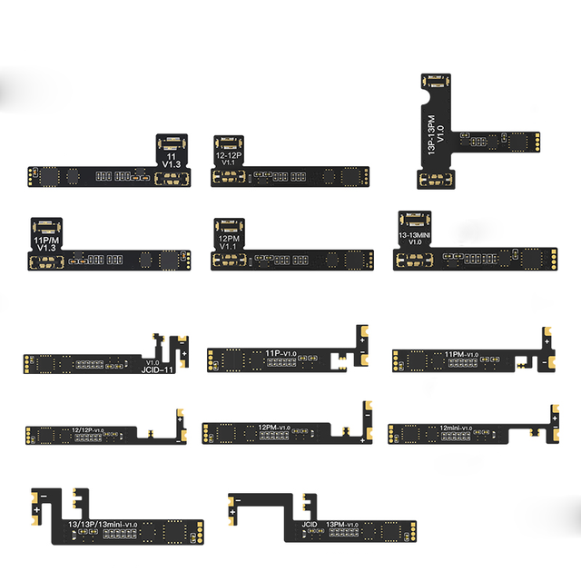 JC V1S Pro/V1SE External Battery Repair FPC Flex Cable for iPhone X XS XR 11 12 13 14 ProMax Battery Health Data/Cycles Recovery
