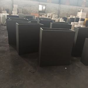 BRICE <span class=keywords><strong>rectangulaire</strong></span> intérieur extérieur jardinière poterie grande Fiber argile jardin boîte à fleurs pour paysage pépinière pots de plantation - Product Image 4