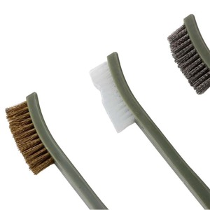 Double-Headed Wire Brush Set Steel Nylon Bristles Cleaning Tool For Rust Stain Removal Hardware Maintenance - Product Image 1