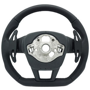 Volante de Cuero Alcantara Personalizado para <span class=keywords><strong>Audi</strong></span> RS <span class=keywords><strong>A3</strong></span> A4 A5 A6 B7 8V B9 S3 S4 S5 RS3 RS4 RS5 RS6 C7 C8 Q5 Q7 - Product Image 2