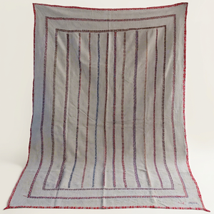Wholesale Fine Design Kantha <b>Quilt</b> Recycled Sari Kantha <b>Throw</b> - Product Image 1