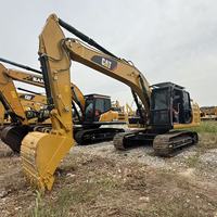 Vente directe usine – Excavatrice Caterpillar 320E d'occasion robuste, 21 tonnes, peinture non raffinée, sans fuite d'huile, à vendre