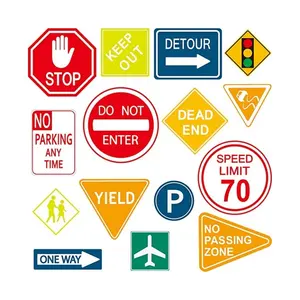 No Heavy Vehicles Red Name Restricted Parking Cool Street Signs Triangle Traffic Brown Boards Sign