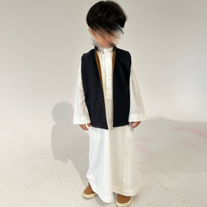 Chaleco Infantil Árabe Personalizado de Doble Cara para Niños, Estilo Dubái, para Invierno y Primavera, Listo para Ramadán - Product Image 5