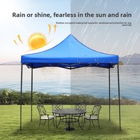 Carpa de exhibición comercial personalizada de 3x3 m, resistente, con estructura de aluminio robusta y toldo de Oxford 600D