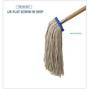 Boardwalk BWK716CEA 16 Onzas Cabezal de Mopa Húmeda Blanca de Algodón con Extremos Cortados para Limpieza Plana - Categoría de Producto: Mopas - Product Image 6