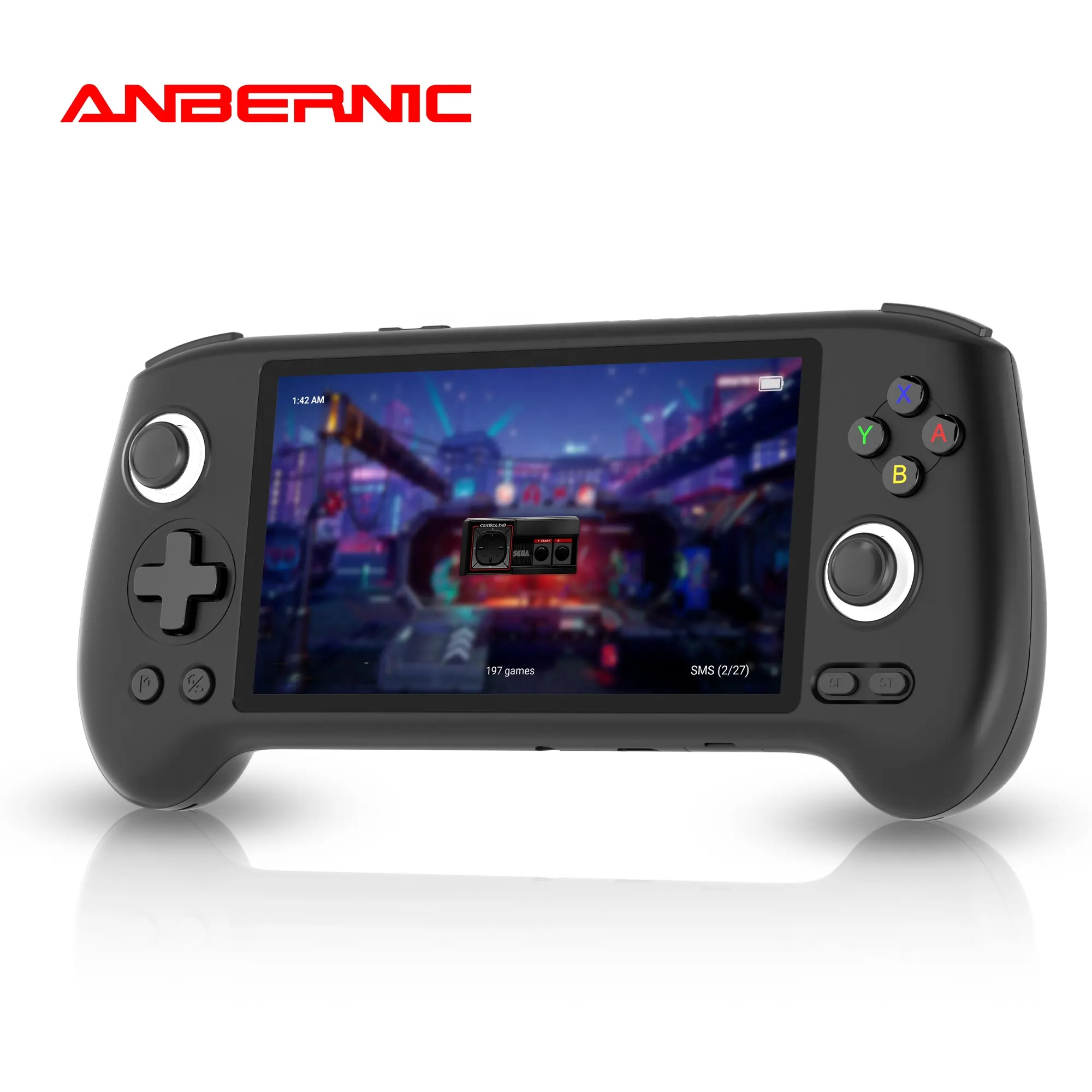 ANBERNIC新しいハンドヘルドゲームコンソールRG556Android13システムレトロゲームコンソールOled Gaming Player 5.5 "Screen Play PS2 PSP 3DS