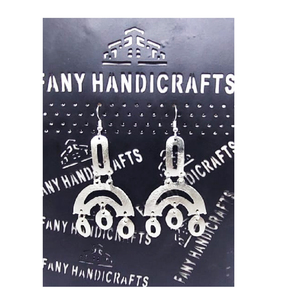 2024 Chinese Winter beach party Gown <b>earrings</b> Round velvet <b>Christmas</b> dress <b>earrings</b> American hoop <b>earrings</b> dangle beaded jewelry - Product Image 5