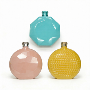 Gourde à liqueur en acier inoxydable usinée CNC sur mesure avec incrustation de cristal et logo personnalisé - Cadeau fabriqué au Guangdong - Product Image 5