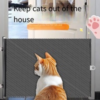 Clôture à l'épreuve des chats Clôture rétractable pour animaux de compagnie