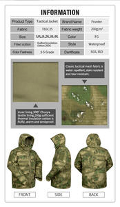 Venta al por mayor de uniformes tácticos al por mayor de manga larga de entrenamiento de camuflaje ruso G2 traje táctico de rana para hombres - Product Image 5