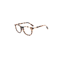 Lunettes de vue durables et résistantes aux chutes, monture ronde carrée de luxe, monture optique en acétate unisexe, pour la lecture et l'utilisation sur ordinateur