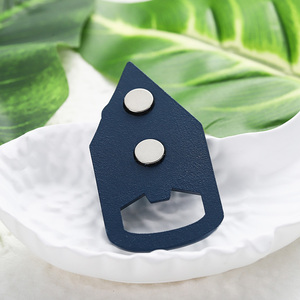 Abridor de Botellas Magnético Duradero con Diseño de Águila <span class=keywords><strong>Azul</strong></span> en 3D, Abridor de Botellas de Metal de Aleación de Zinc para el Hogar, Refrigerador y Eventos Empresariales - Product Image 4