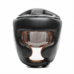 Protector de Cabeza Mate para Boxeo, Protector Facial para Artes Marciales, Casco de Entrenamiento para Gimnasio y Práctica de Combate - Product Image 1