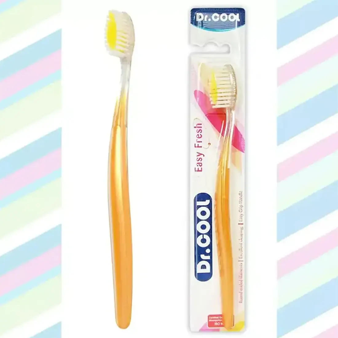 Eco-Friendly Durable Individually Wrapped Customized Medium Adult Soft Bristle Dental Toothbrush