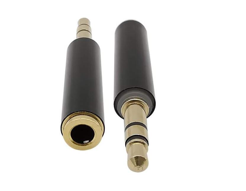Adattatore Cavo Audio Compatto Adattatore Jack 3.5mm Mono Angolo Retto 90° - Maschio A Femmina, Per Spazi Stretti Connettore Per Cuffie Spazi Ristretti