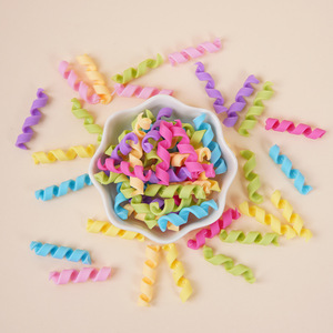 DIY Colored Polymer Clay Pasta Roll Simulation Cake Accessories, Thick Spring Clay <b>Slime</b> Chocolate Roll Accessories - Product Image 1