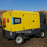 V900 Compresseur d'air mobile Atlas Copco 25bar 360psi V 900 800cfm 900cfm Atlascopco V 900 25 Bar 800 900 CFM ORIGINE ATLAS COPCO