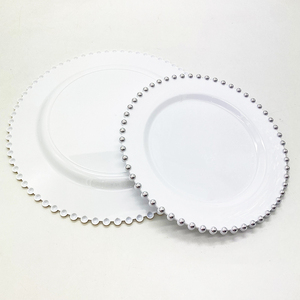 7 بوصة لؤلؤ بلاستيك ، مع عشاء لامع - Product Image 5