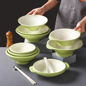 ชุดจานชามเมลามีนสองสีขนาด A5 สำหรับร้านอาหาร โรงแรม และบริการจัดเลี้ยง - Product Image 2