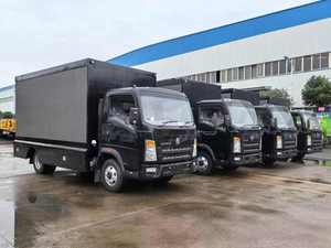 Nouveau camion publicitaire diesel manuel S1NOTRUK HOW0 avec éclairage LED |   Camion de publicité extérieur IP65 étanche Euro5 7000 Nits de luminosité - Product Image 5