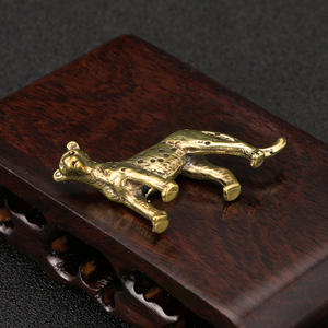 Großhandel Anpassung Statue Design Bronze Leopard Statue Kupfer Metalle - Product Image 4