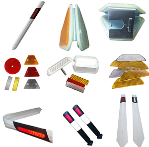 Poste delineador de Material de <span class=keywords><strong>Pvc</strong></span>, reflectante, seguridad en carretera, advertencia - Product Image 5