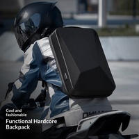 Sac à dos rigide pour homme, étanche, antichoc, grande capacité, sacoche d'ordinateur extensible, bretelles à coussin d'air, idéal pour les trajets quotidiens
