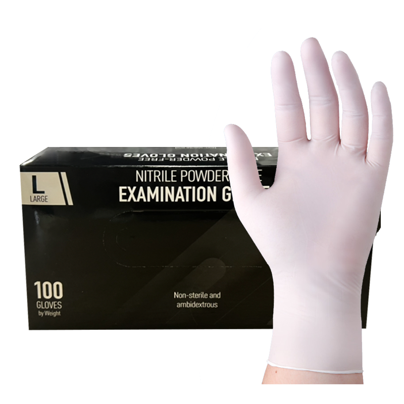 Pure Nitrile Blue Disposable Safety Gloves
