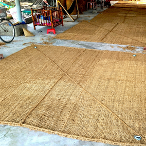 ผ้าบังแดด Eco2go เวียดนาม ผลิตจากเส้นใยมะพร้าวธรรมชาติ สีน้ำตาลธรรมชาติ ป้องกันแสงแดดได้ 95% สำหรับใช้งานกลางแจ้ง - Product Image 1