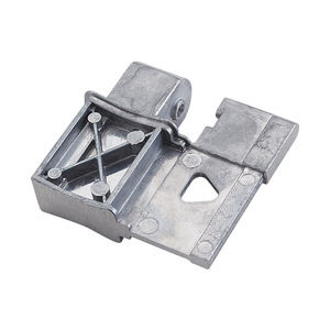 Custom Die Cast Aluminum Parts Polygon Shape Durable Industrial Finished Alloy Metal Components Bolt Inserting Type - Product Image 2