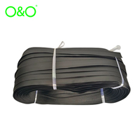 Fermeture éclair inversée imperméable en nylon pour sac étanche avec emplacements pour bouteilles