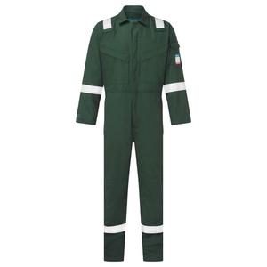 PORTWEST - FR28GNR4XL Overol ligero antiestático resistente al fuego 280g, Green - EAN 5036108406661 ROPA DE TRABAJO RESISTENTE A LAS LLAMAS - Product Image 1
