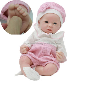 Nouveau produit 2022, poupée <span class=keywords><strong>reborn</strong></span> en silicone de 16 pouces (40 cm), peinture de bébé nouveau-né, poupée réaliste tendance pour garçons, jouet doux à faire soi-même - Product Image 5