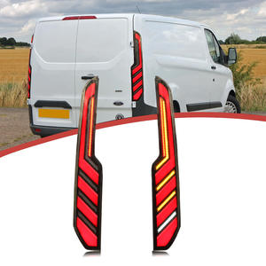 Feux arrière LED pour <span class=keywords><strong>Ford</strong></span> Tourneo <span class=keywords><strong>Transit</strong></span> 2016-2022, montage Plug and Play, feux de circulation dynamiques - Product Image 1