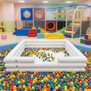 <span class=keywords><strong>Piscine</strong></span> gonflable blanche en PVC commerciale sauter maison de rebond <span class=keywords><strong>piscine</strong></span> à balles piscines océaniques pour les enfants - Product Image 3