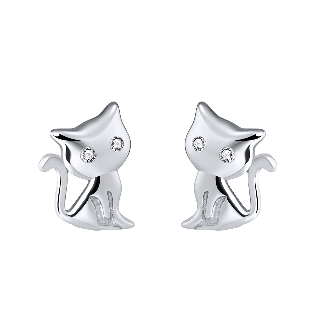 TATIANA☆[SILVER925] Lovely Cat Jelly Earring MUSINSA | TATIANA (Silver 925) Lovely Cat Jelly Earring EC3097