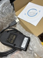 Herramienta de Diagnóstico V25.3 HEX V2 VCDS ATMEGA162 FT232, Escáner de Automóviles OBD2, Versión en Inglés para Audi VW, Lector de Códigos OBD2, Sistema Completo